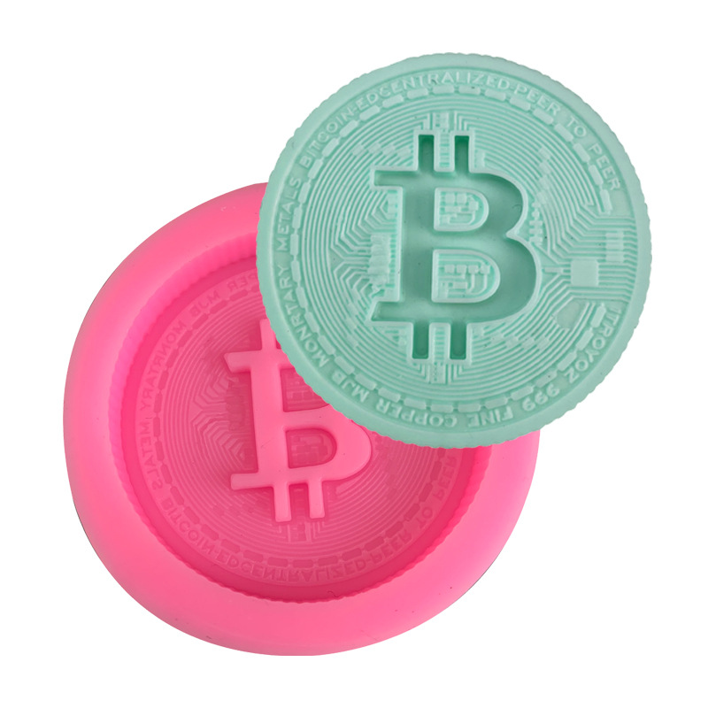Candle Making Products - 1/3Pcs Currency Logo Soap Silicone Cake