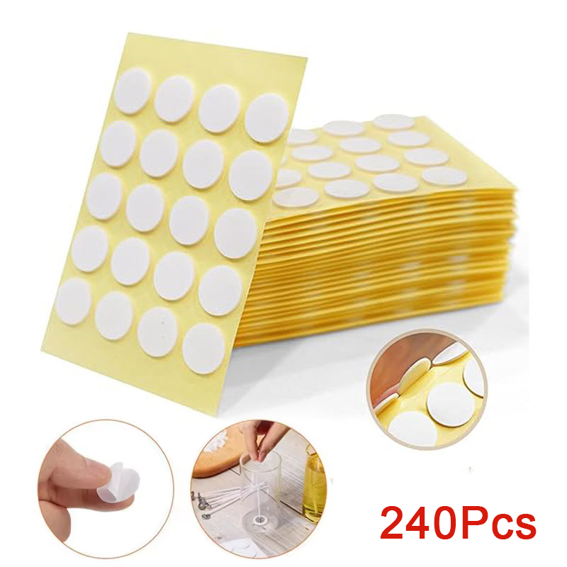 Candle Warning Label - 240PCS Candle Wick Stickers Heat Resistance