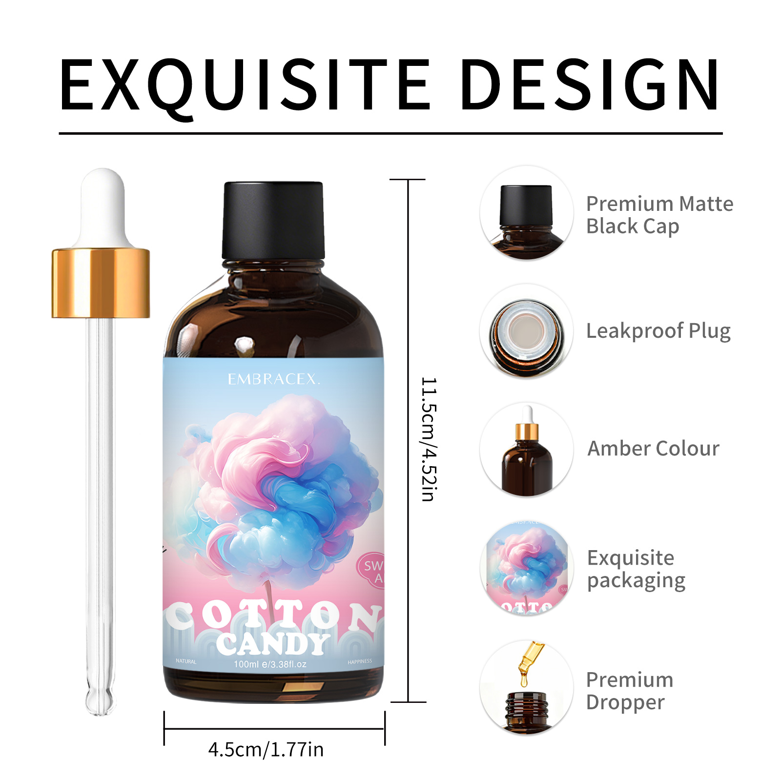 100ml Cotton Candy Fragrance O - Candle Making Essential Oil ulasan dan harga
