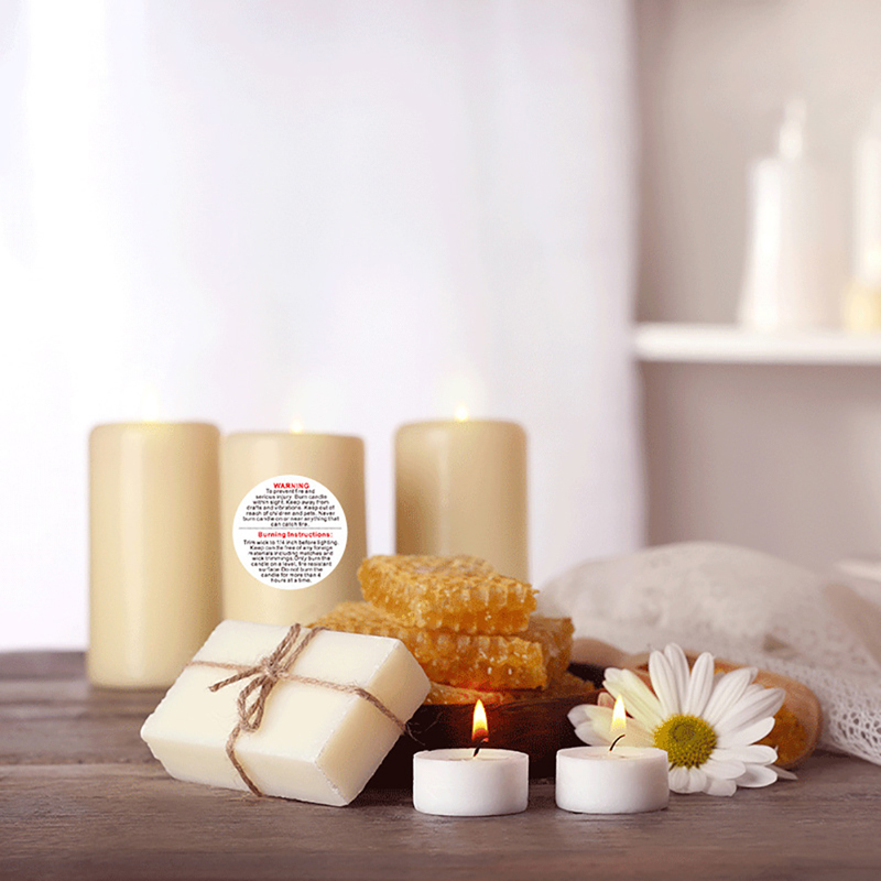 【New】500pcs/roll Candle Warnin - Candle Warning Label ulasan dan harga