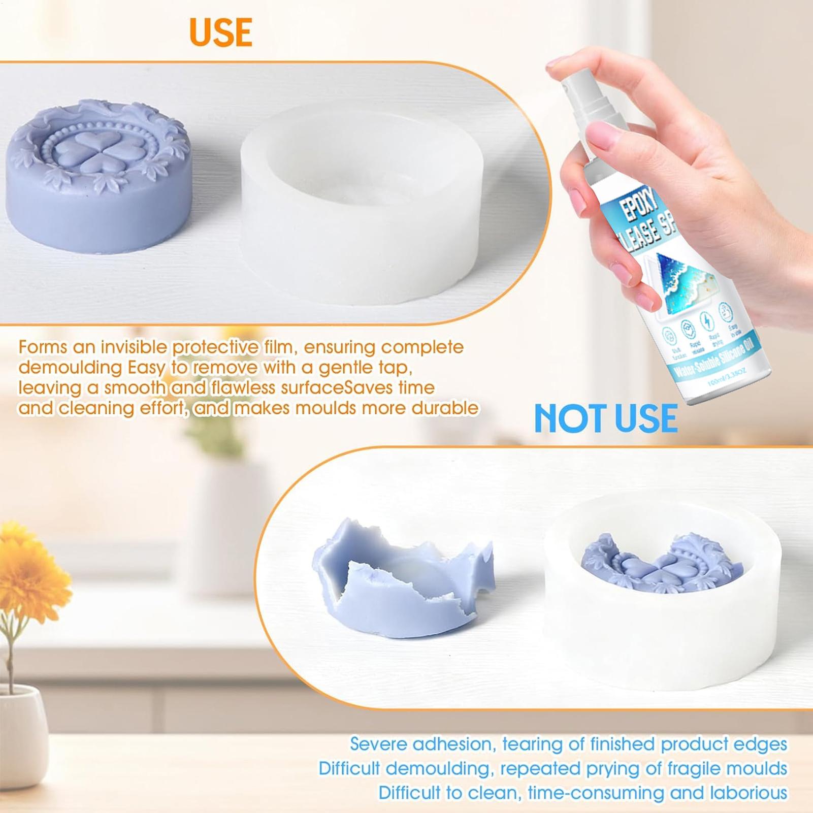 100ml Silicone Release Spray E - Candle Making Tutorial ulasan dan harga