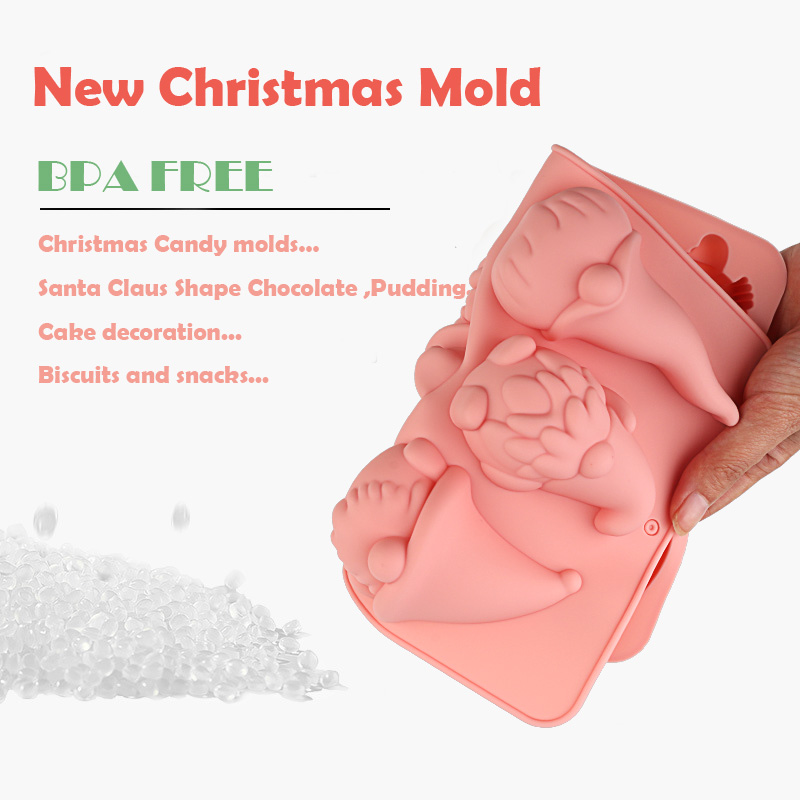 6-Cavity Christmas Gnome Cake  - Candle Making Products ulasan dan harga