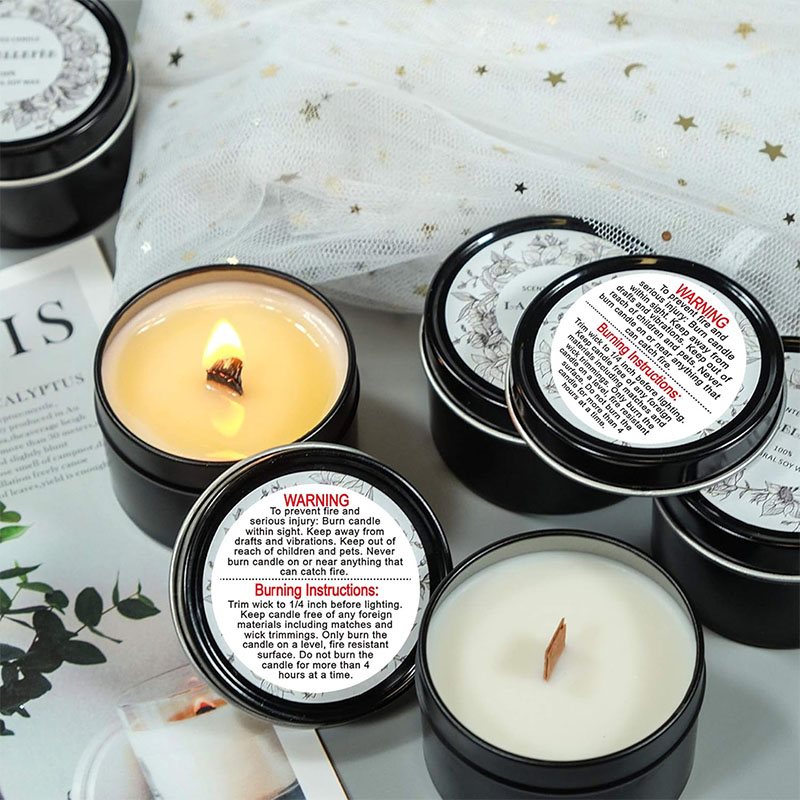 500/1000pcs Candle Warning Lab - Candle Warning Label ulasan dan harga