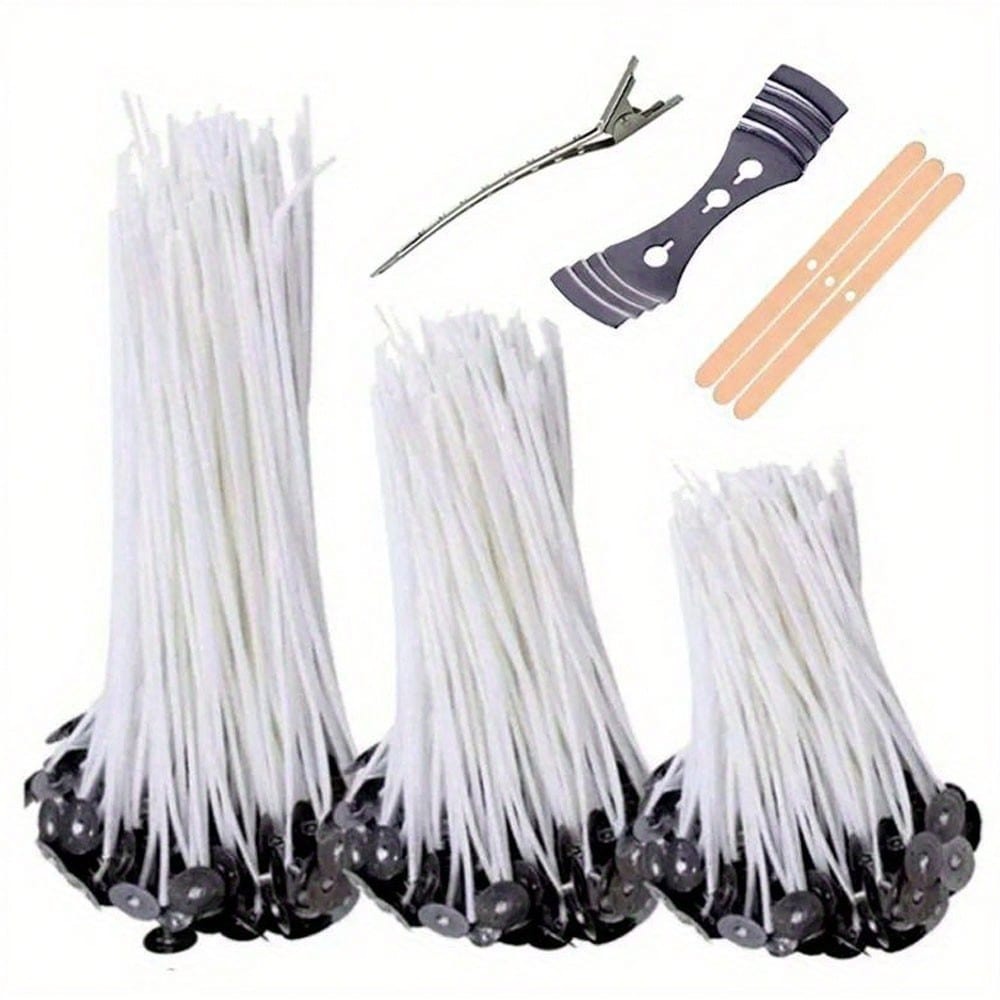 100pcs Candle Wick with Base S - Candle Warning Label ulasan dan harga