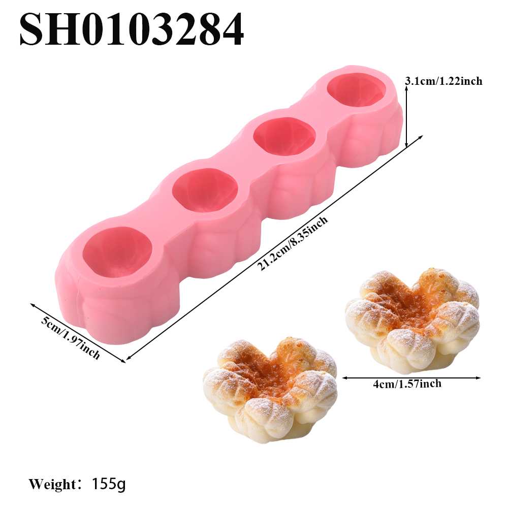 1 or 4-Cell Popcorn Design Foo - Candle Making Products ulasan dan harga