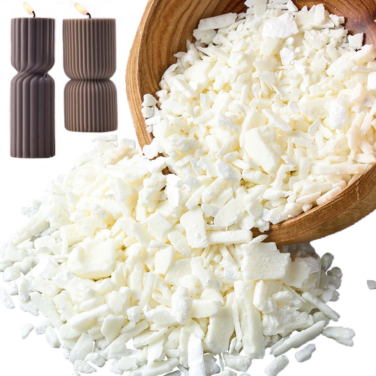 1 Pounds Pure White Soy Wax Fo - Candle Making Factory ulasan dan harga