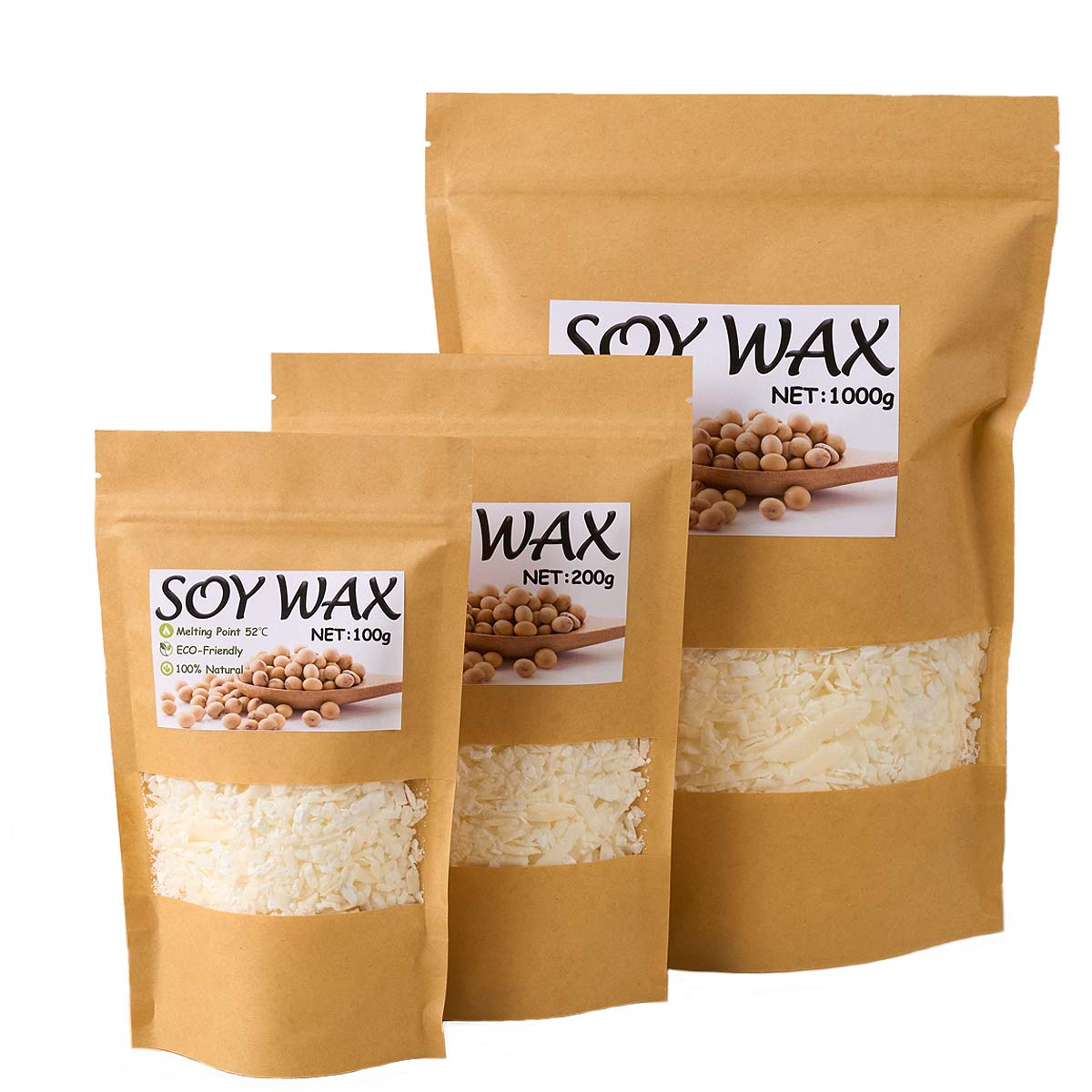 1 Pounds Pure White Soy Wax Fo - Candle Making Factory ulasan dan harga
