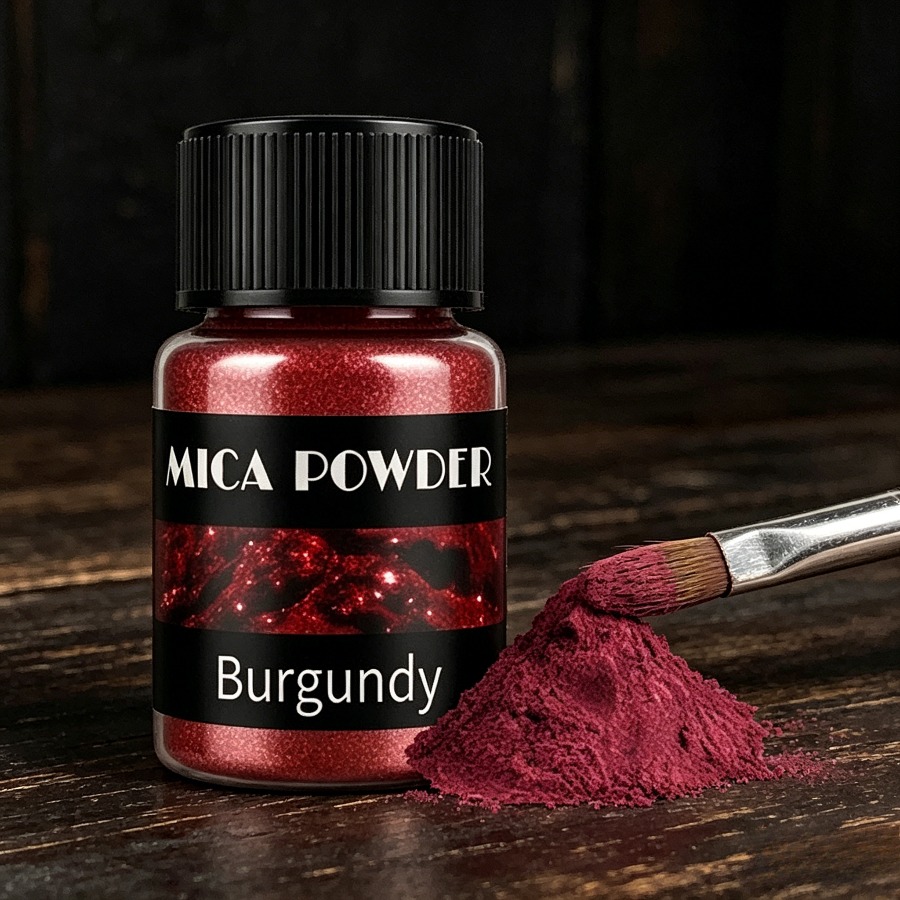 Jewelry Making Burgundy Mica P - Candle Making Products ulasan dan harga