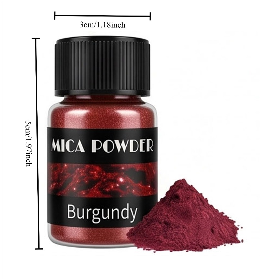 Jewelry Making Burgundy Mica P - Candle Making Products ulasan dan harga