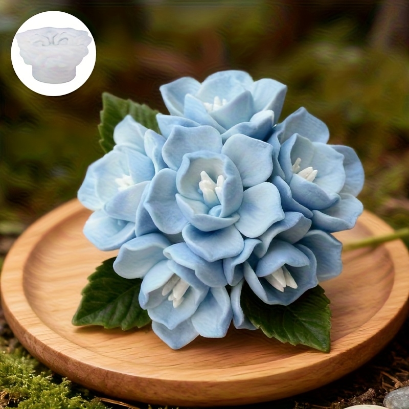 1 Hydrangea Candle Silicone Mo - Candle Making Tutorial ulasan dan harga