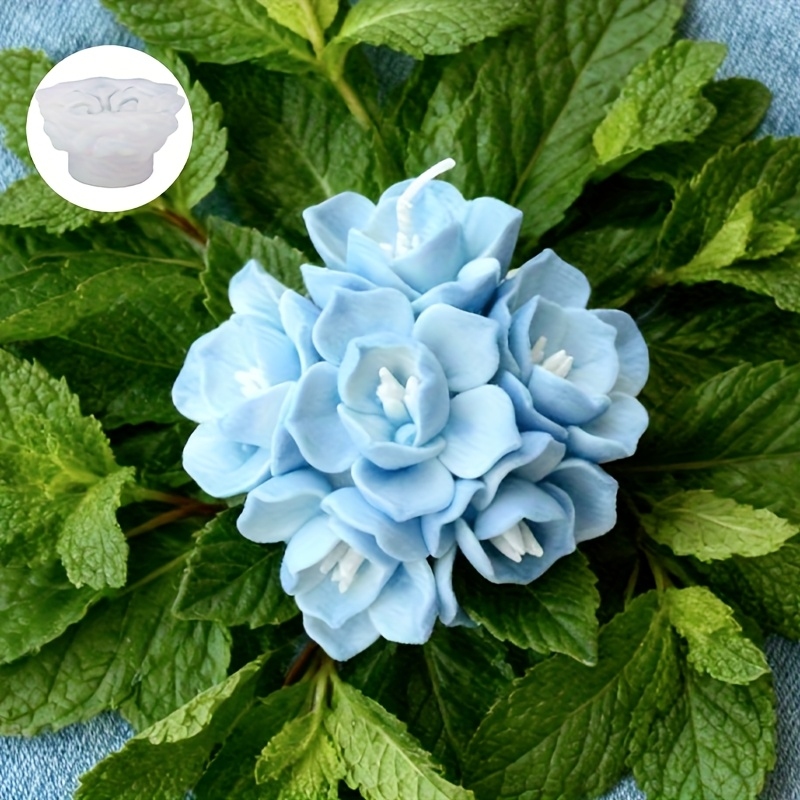 1 Hydrangea Candle Silicone Mo - Candle Making Tutorial ulasan dan harga