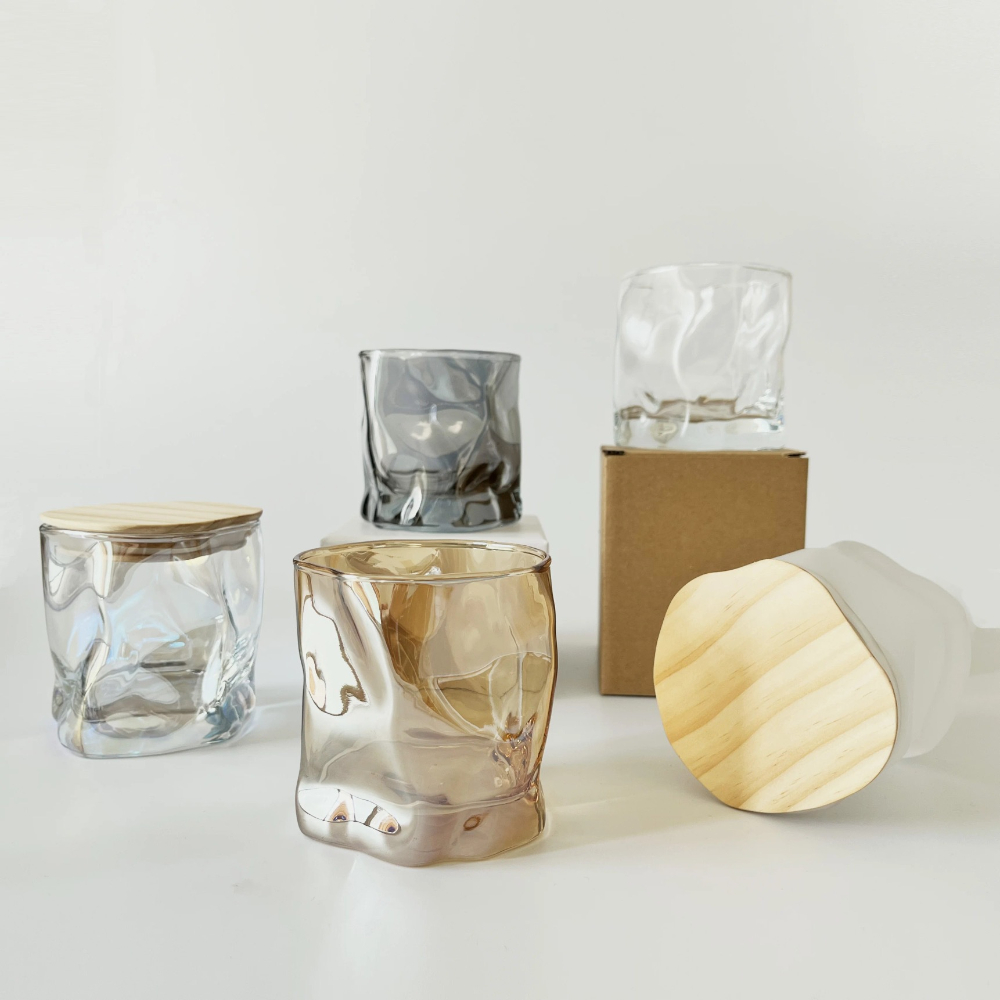 Twist Tea Cup Candle Jar Glass - Candle Making Glass ulasan dan harga