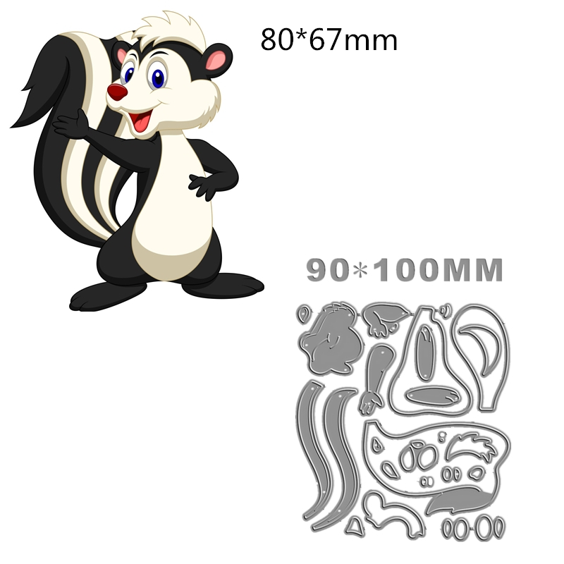 New Cartoon Skunk Boys Metal C - Candle Making For Kids ulasan dan harga