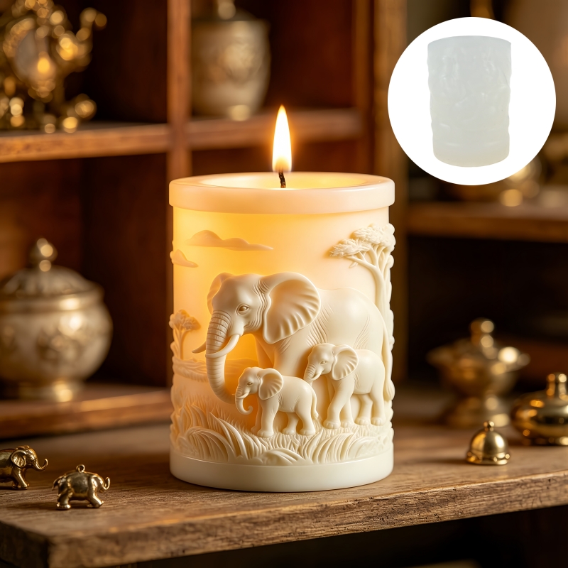 Elephant and Elephant Child Cy - Candle Making For Kids ulasan dan harga