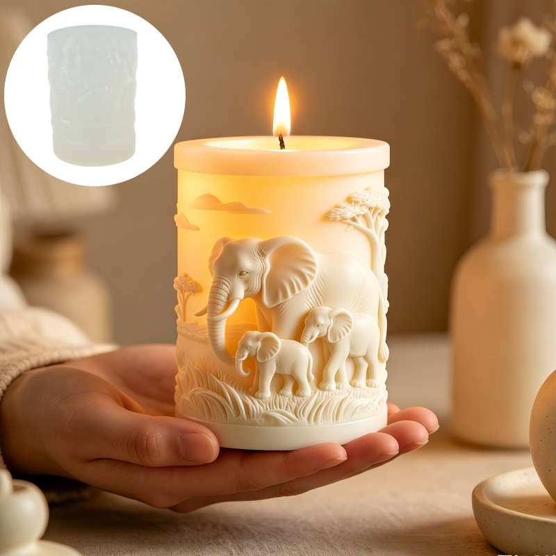 Elephant and Elephant Child Cy - Candle Making For Kids ulasan dan harga