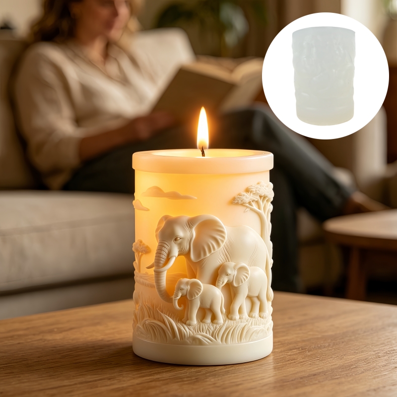 Elephant and Elephant Child Cy - Candle Making For Kids ulasan dan harga