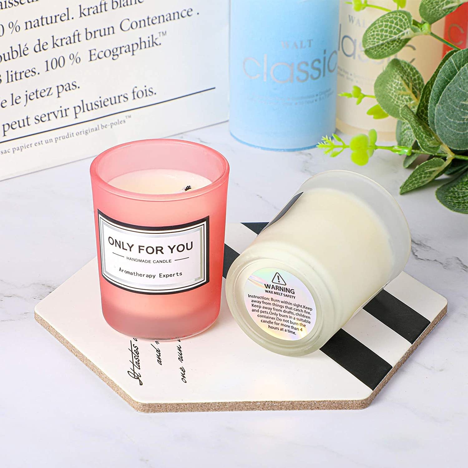 Holographic 96 Pcs Candle Warn - Candle Warning Label ulasan dan harga