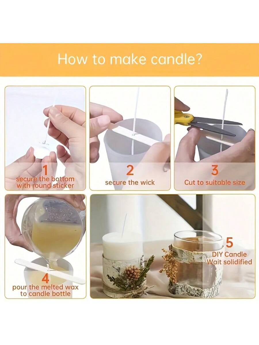 310/510 Pieces Candle Making S - Candle Warning Label ulasan dan harga