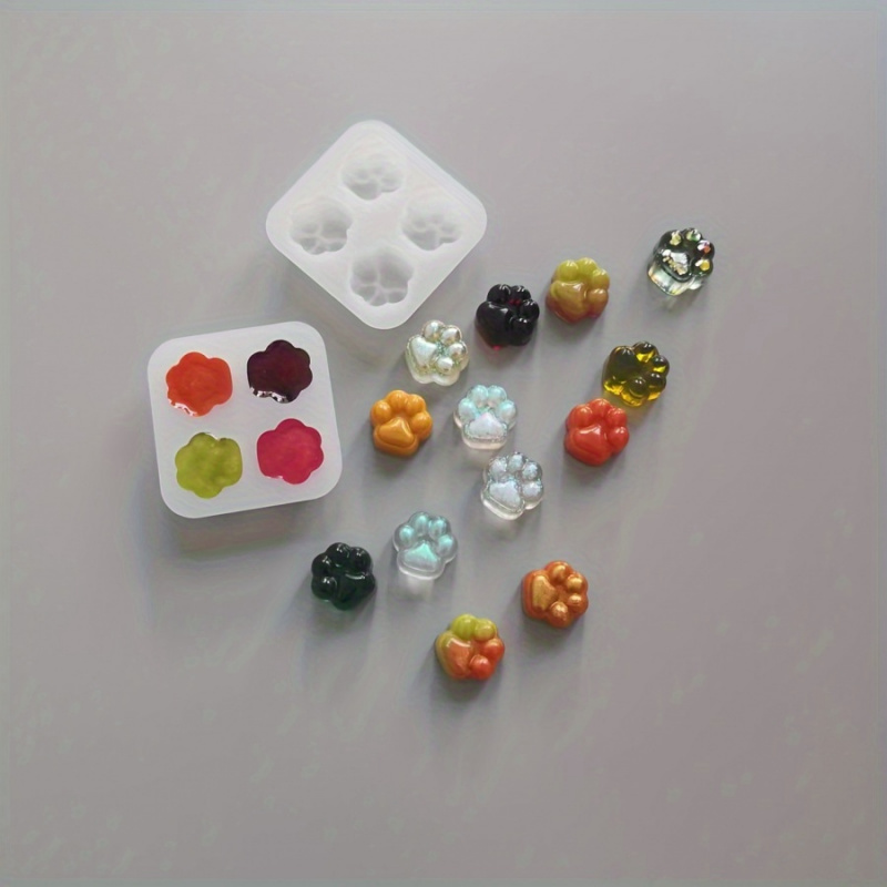 1Cat Paw Pattern Silicone Mold - Candle Making Tutorial ulasan dan harga