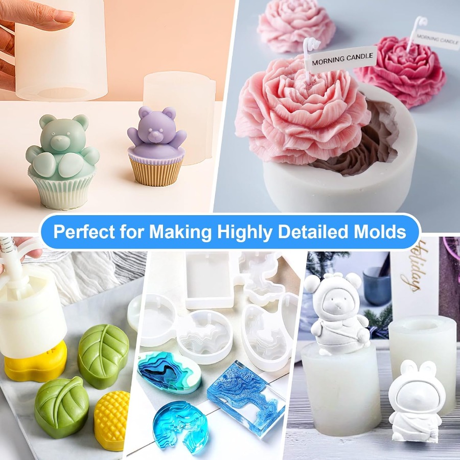 Silicone Mold Making Kit, 38.8 - Candle Making Tutorial ulasan dan harga